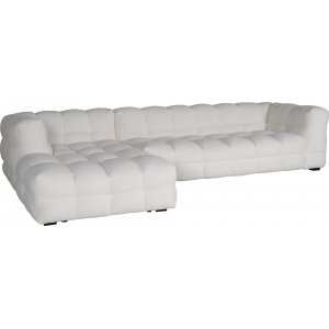 Bill sofa venstre - Creme boucl