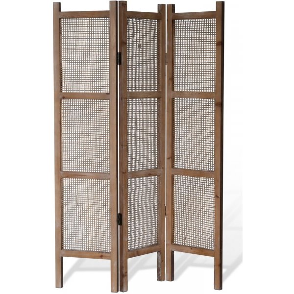 Paris Room Divider - Brun / Rattan