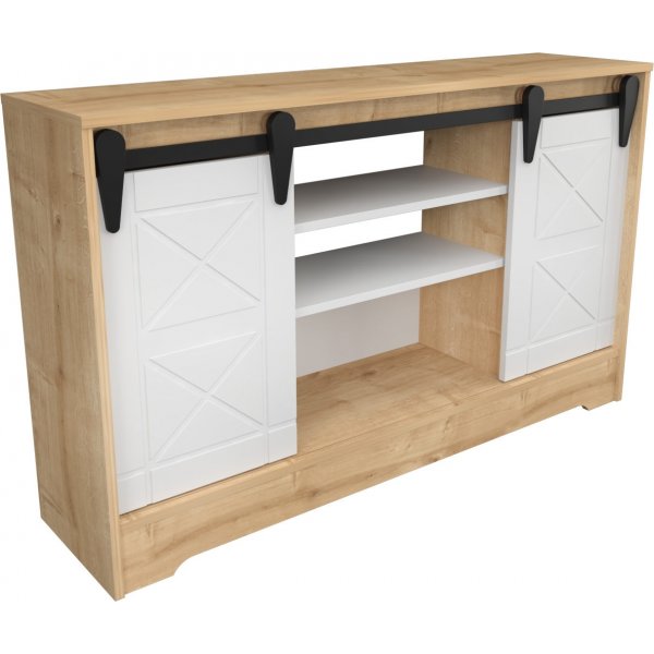 Nisay mediebnk - Safir eg/hvid