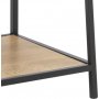 Seaford stigehylde 77x174 cm - Eg/sort