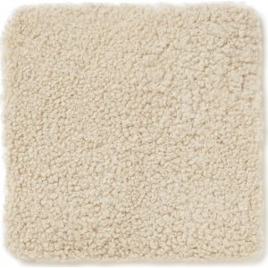 Krllet sdehynde med polstring Beige - 40 x 40 cm