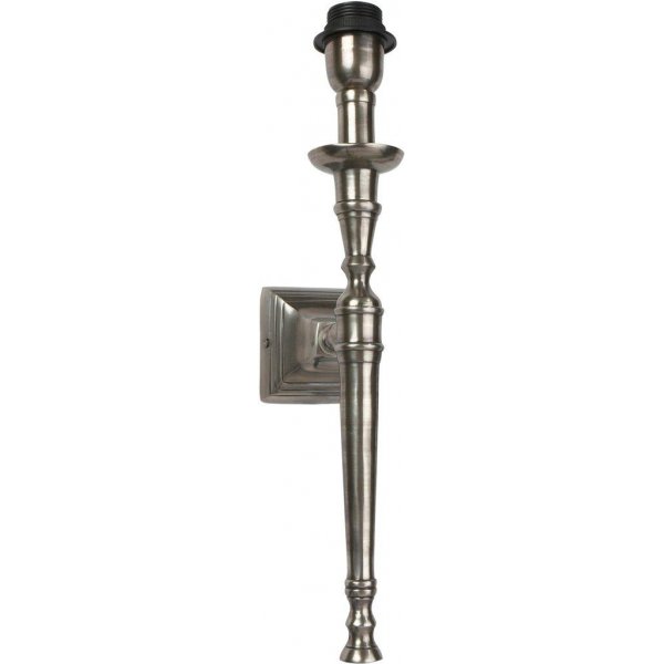 Salon vglampe - Antik slv - 45 cm
