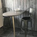 Kundebillede Barstol Industry Cayote (Høj ryg) - Mat sort