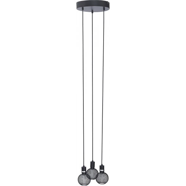 Skyn loftslampe - Sort - 30 cm