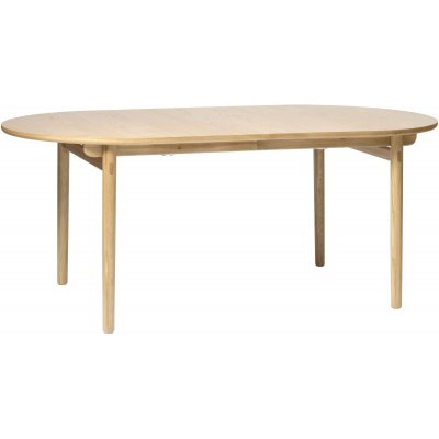 Boble ovalt spisebord i olieret eg 190 cm (udtrkbart 280 cm*)