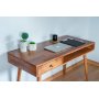 Bell skrivebord 110x59 cm - Valnd