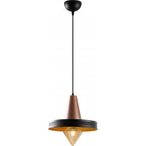 Dodo loftslampe 2501 - Sort/kobber