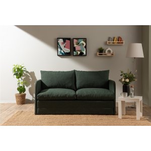 Saga 2-personers sovesofa XL - Grøn Saga 2-personers sovesofa XL - Grøn
