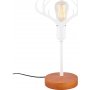 Gevir bordlampe - Valnd/hvid