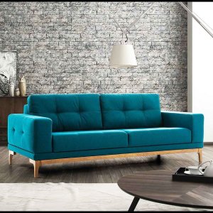 Ny tulipan 3-personers sovesofa - Bl