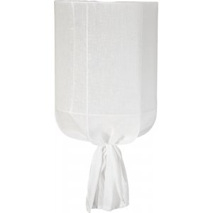 Rund loftslampe - Sheer White