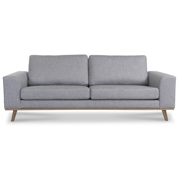 Stockholm 3-personers sofa - Gr/Eg