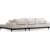 Eti divan sofa hjre - Hvid/sort