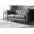 Royal Chesterfield 3-personers sofa mrkebrunt kunstlder + Pletfjerner til mbler