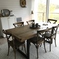 Kundebillede Vintage spisestol - Antikbejdset Eg