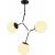 Damar loftslampe 6316 - Sort/hvid