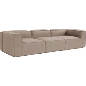 Fora 3-personers sofa - Brun