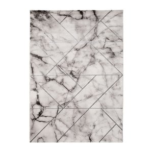 Maskinevævet tæppe - Craft Marble Silver Maskinevævet tæppe - Craft Marble Silver