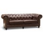 Brackley Chesterfield 3-personers sofa i lder