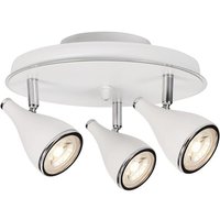 Pollux spotlight - Hvid / krom Pollux spotlight - Hvid / krom