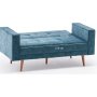 Dublin 2-personers sovesofa - Turkis