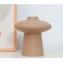 Turo vase - Lysebrun