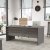 Vista skrivebord 180x89,5 cm - Brun/beton/antracit