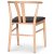 Abisko stol - Antik bg / sort PU + Mbelplejest til tekstiler