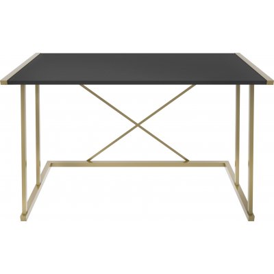 Adelaide skrivebord 114 x 60 cm - Guld/antracit