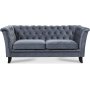 Milton Chesterfield 2-pers sofa - Valgfri farve!
