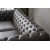 Royal Chesterfield 3-personers sofa mrkebrunt kunstlder + Mbelplejest til tekstiler