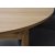 Boble ovalt sofabord i olie eg 130x70 cm