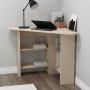 Hjrneskrivebord 80 x 80 cm - Beige