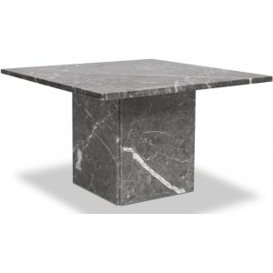 Level sofabord 75x75 cm - Gr marmor