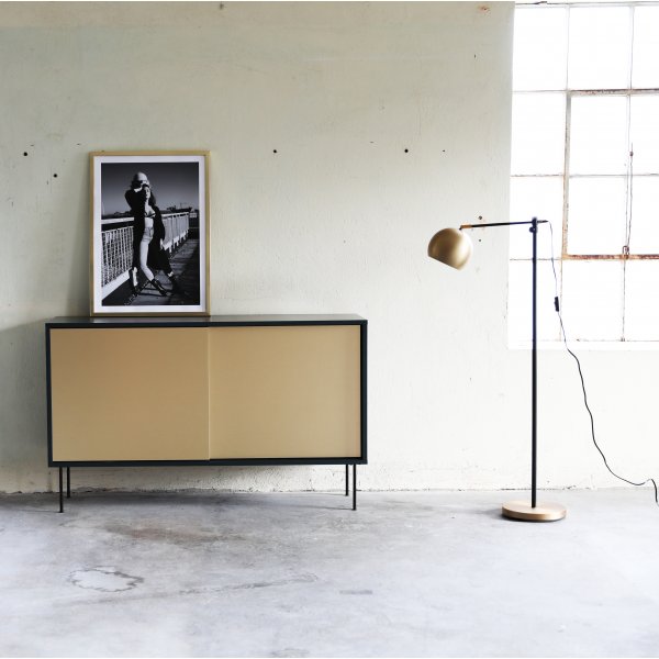 Volume sknk 132 cm - Antracit / messing