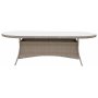 Spisest med 8 stole og spisebord 230 x 100 cm beige/natur - Menton/Pino