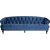 Oxford deluxe 3-personers sofa i blt fljl