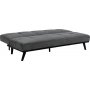 Enna 2,5-personers sovesofa - Gr/sort