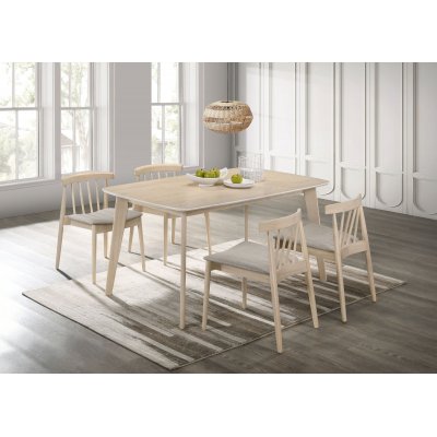 Florence spisebord i hvidmalet 150x90 cm