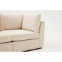 Mottona 2-personers divan sofa Creme