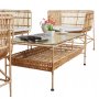 Galice udembelgruppe i rattan - Natur/metal