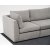 Mottona 3-personers sofa - Lysegr