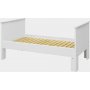 Alba voksebed 80x140/180/200 cm - Hvid