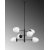 Arve loftslampe 10190 - Sort/hvid