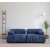 Petite 2-personers sofa - Bl