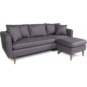 Sofia divan sofa hjre - antracit