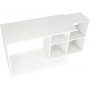 Broz skrivebord 115x77 cm - Hvid