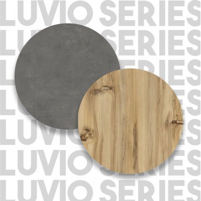 Luvio sofabord 16, 93,6x60 cm - Eg/slv