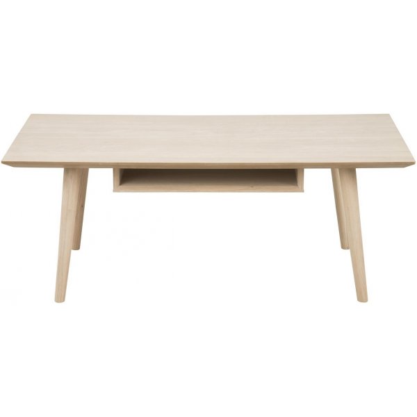 Century sofabord - Whitewash eg