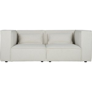 Nees modulsofa i boucl - 2-personers sofa i boucl